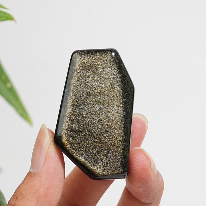 Natural Crystal Golden Obsidian Freeform