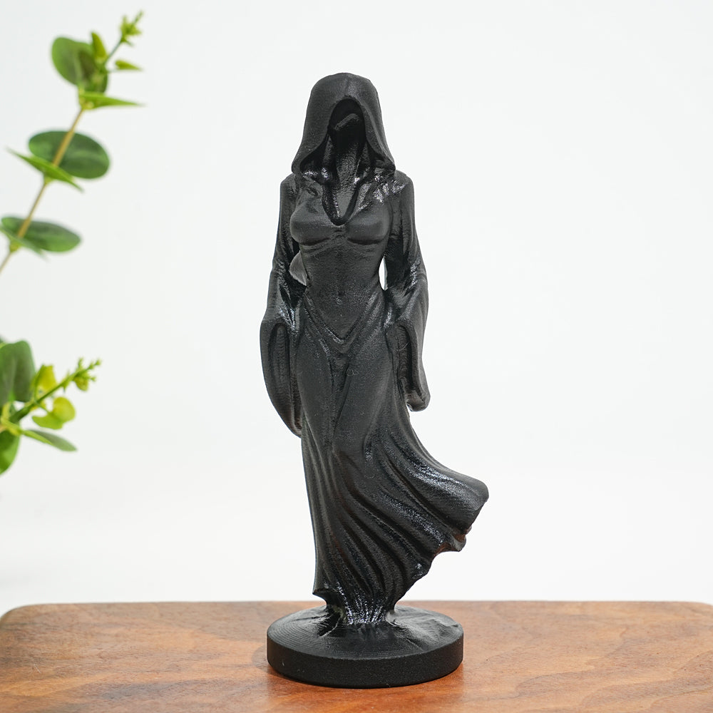 Natural Crystal Ghost Lady Carving – KiKi Crystal