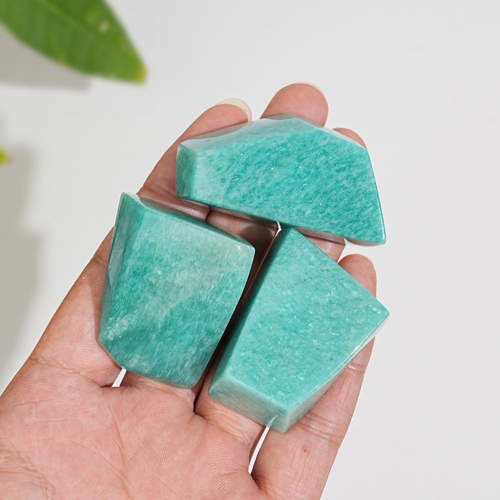 Natural Crystal Amazonite Freeform