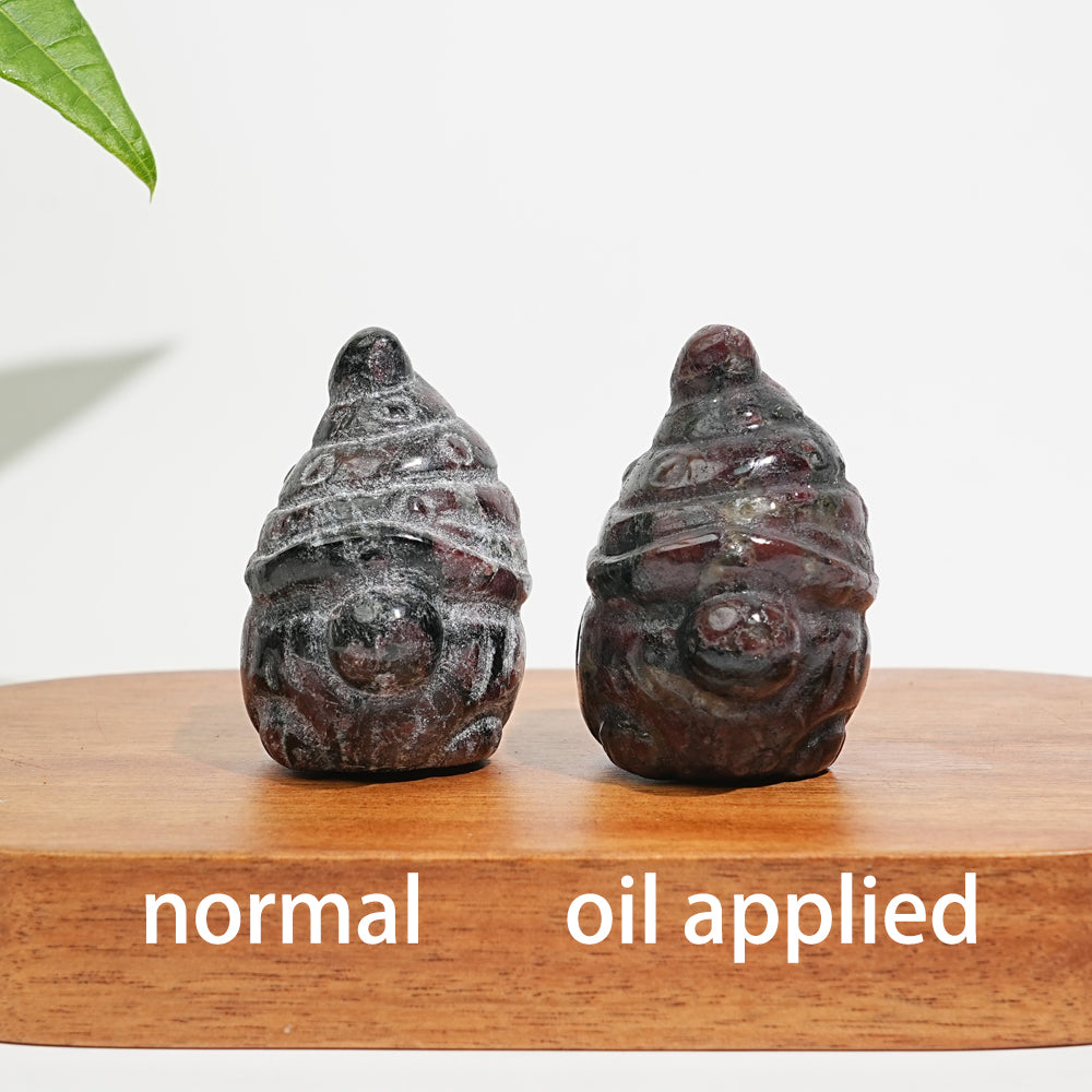 Natural Crystal Carving Gnome