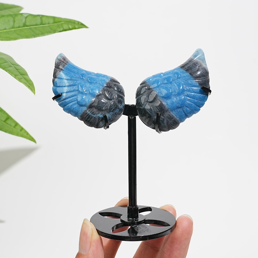 Unique,Natural Crystal Trolleite Angel Wing Display