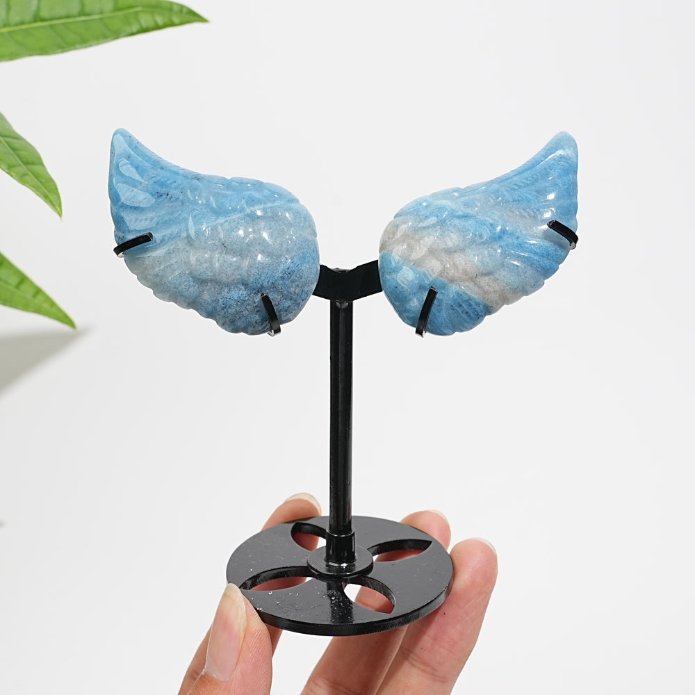 Unique,Natural Crystal Trolleite Angel Wing Display