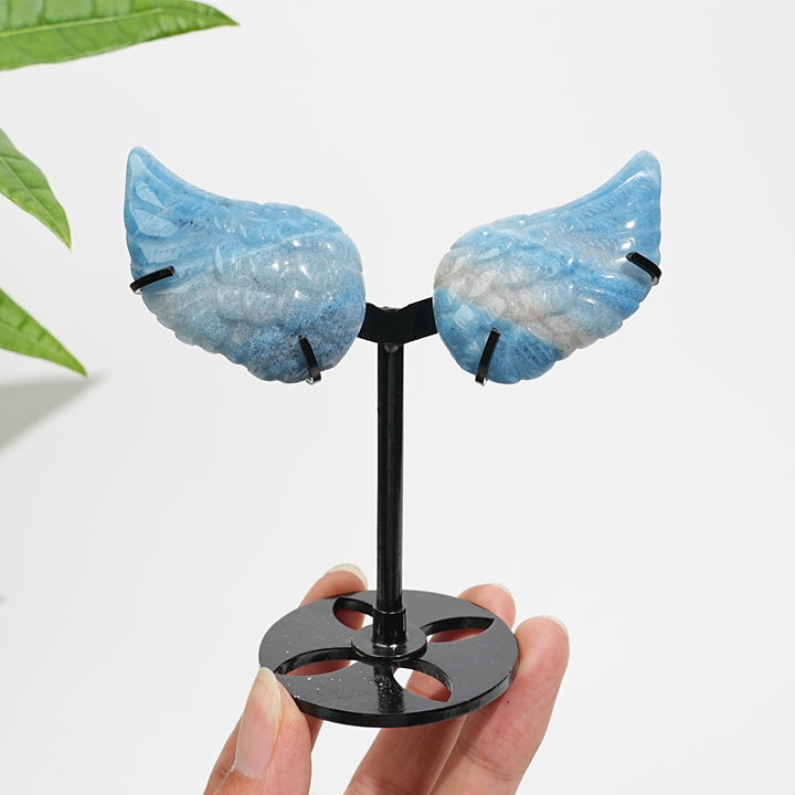 Unique,Natural Crystal Trolleite Angel Wing Display