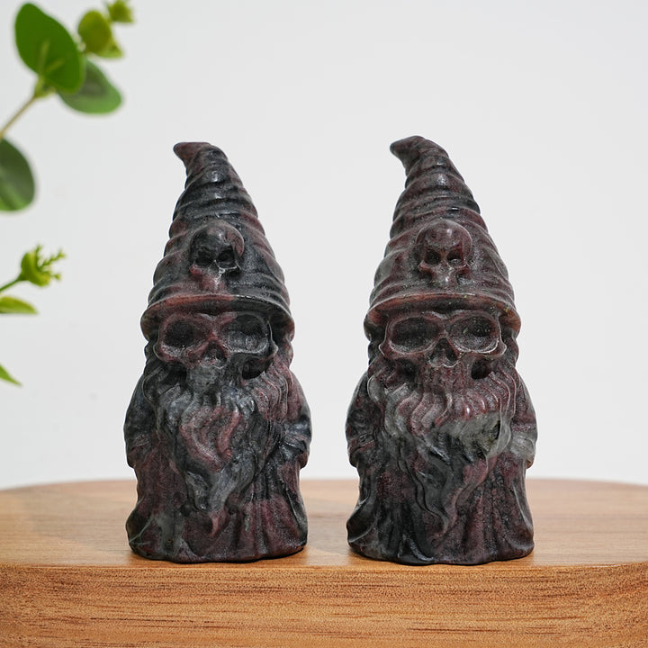 Natural Crystal Gnome Wizard