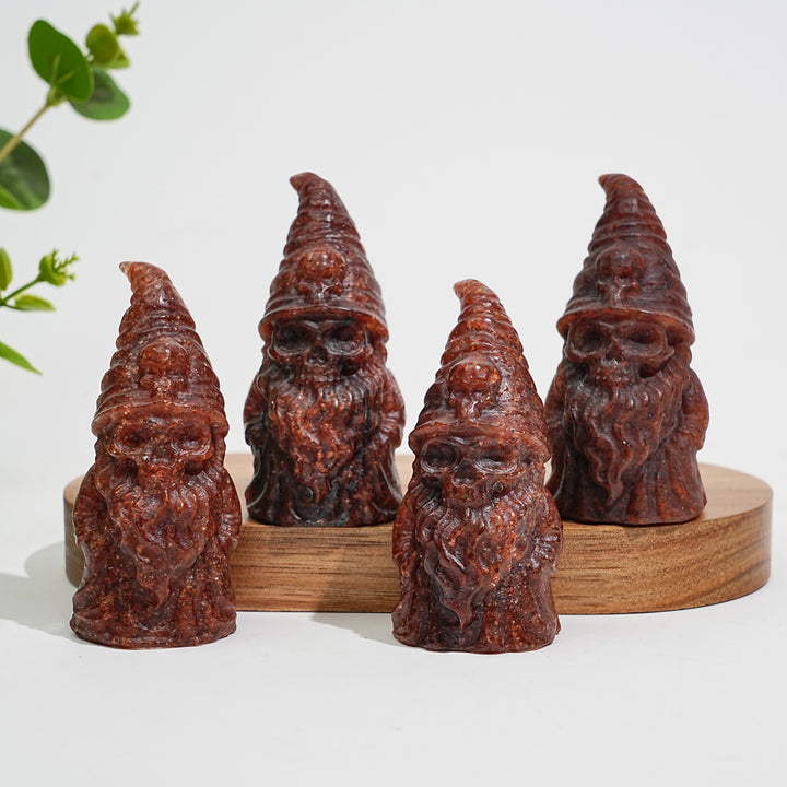 Natural Crystal Gnome Wizard