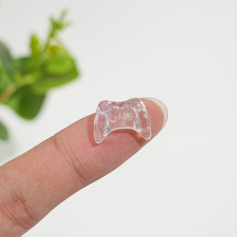 Natural Crystal Delicate Mini Fluorite Carving