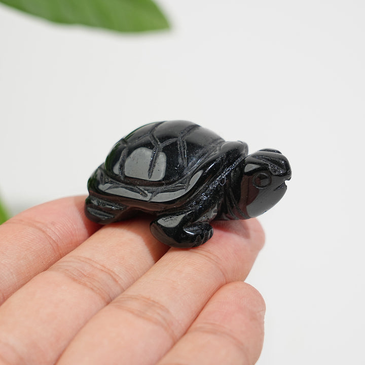 Natural Crystal Carving Turtle