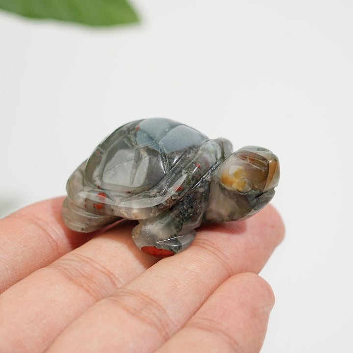 Natural Crystal Carving Turtle