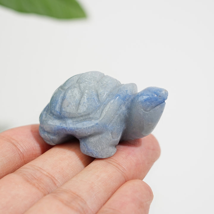 Natural Crystal Carving Turtle