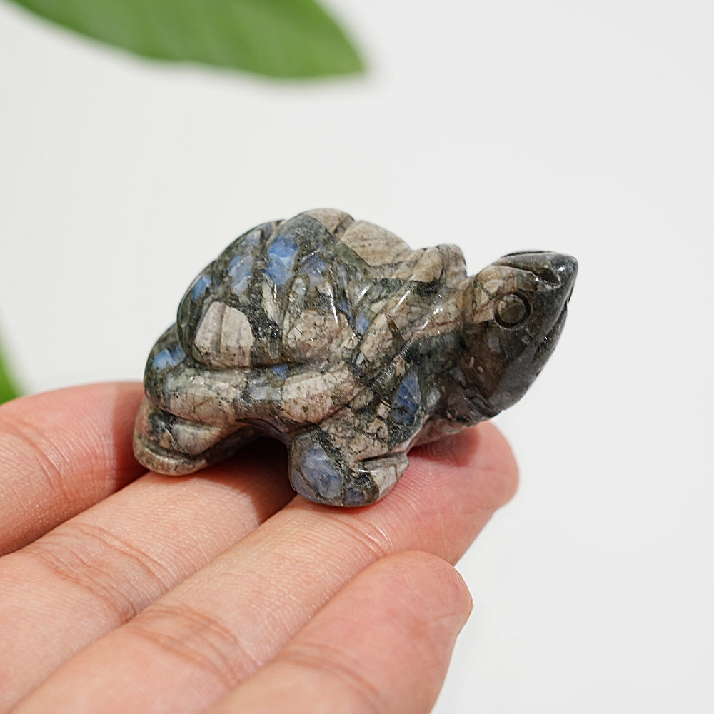 Natural Crystal Carving Turtle