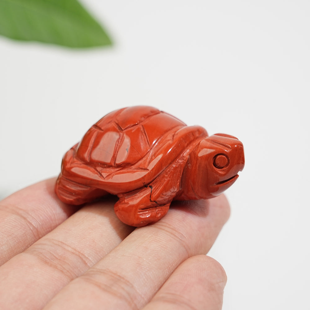 Natural Crystal Carving Turtle