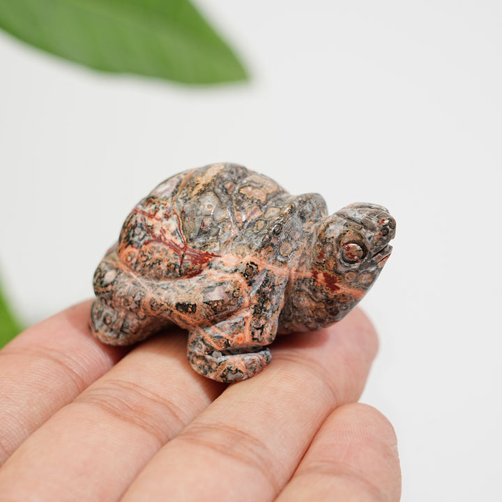 Natural Crystal Carving Turtle