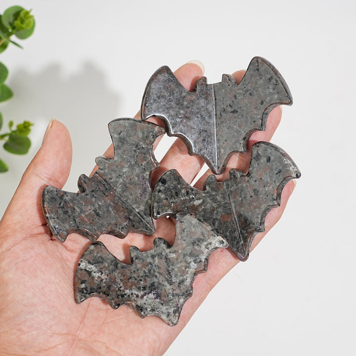 Natural Crystal Carving Delicate 3D Bat