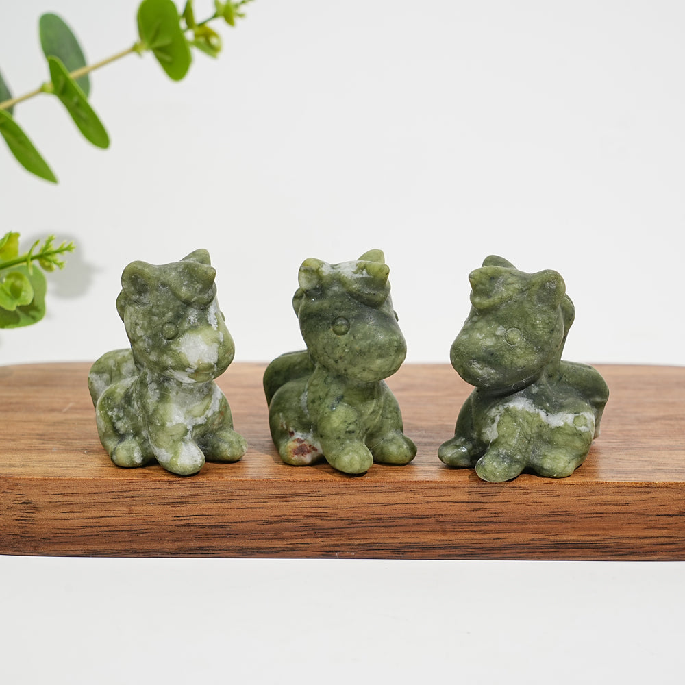 Natural Crystal Lovely Unicorn Carving