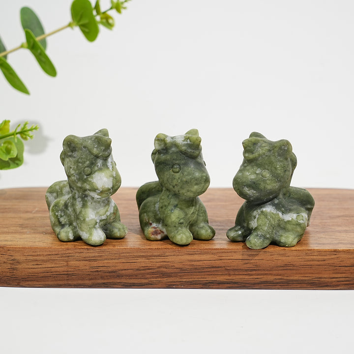 Natural Crystal Lovely Unicorn Carving