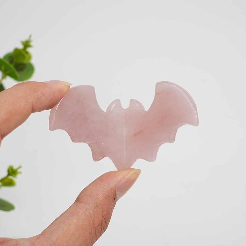 Natural Crystal Carving Delicate 3D Bat