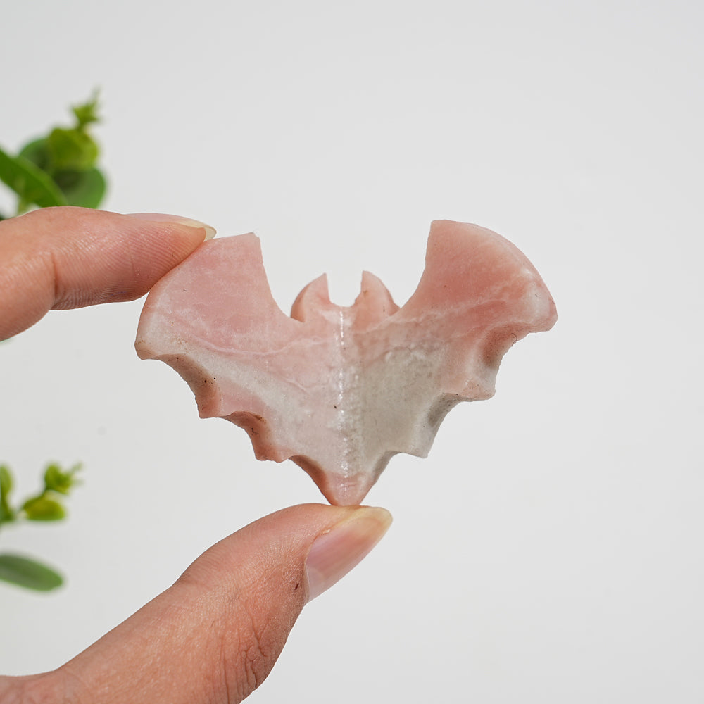 Natural Crystal Carving Delicate 3D Bat