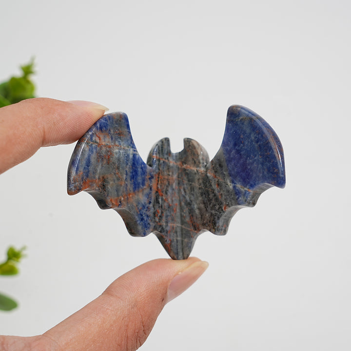 Natural Crystal Carving Delicate 3D Bat