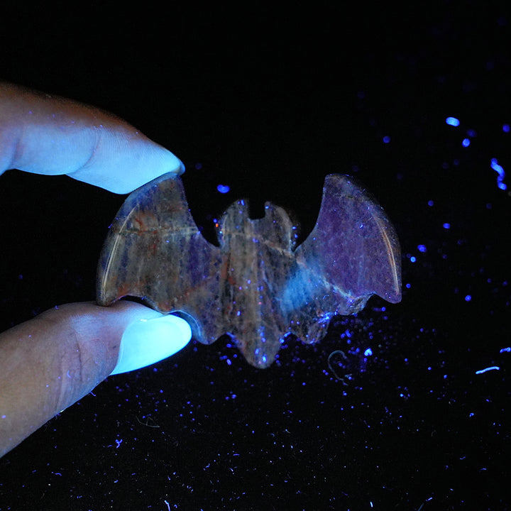 Natural Crystal Carving Delicate 3D Bat