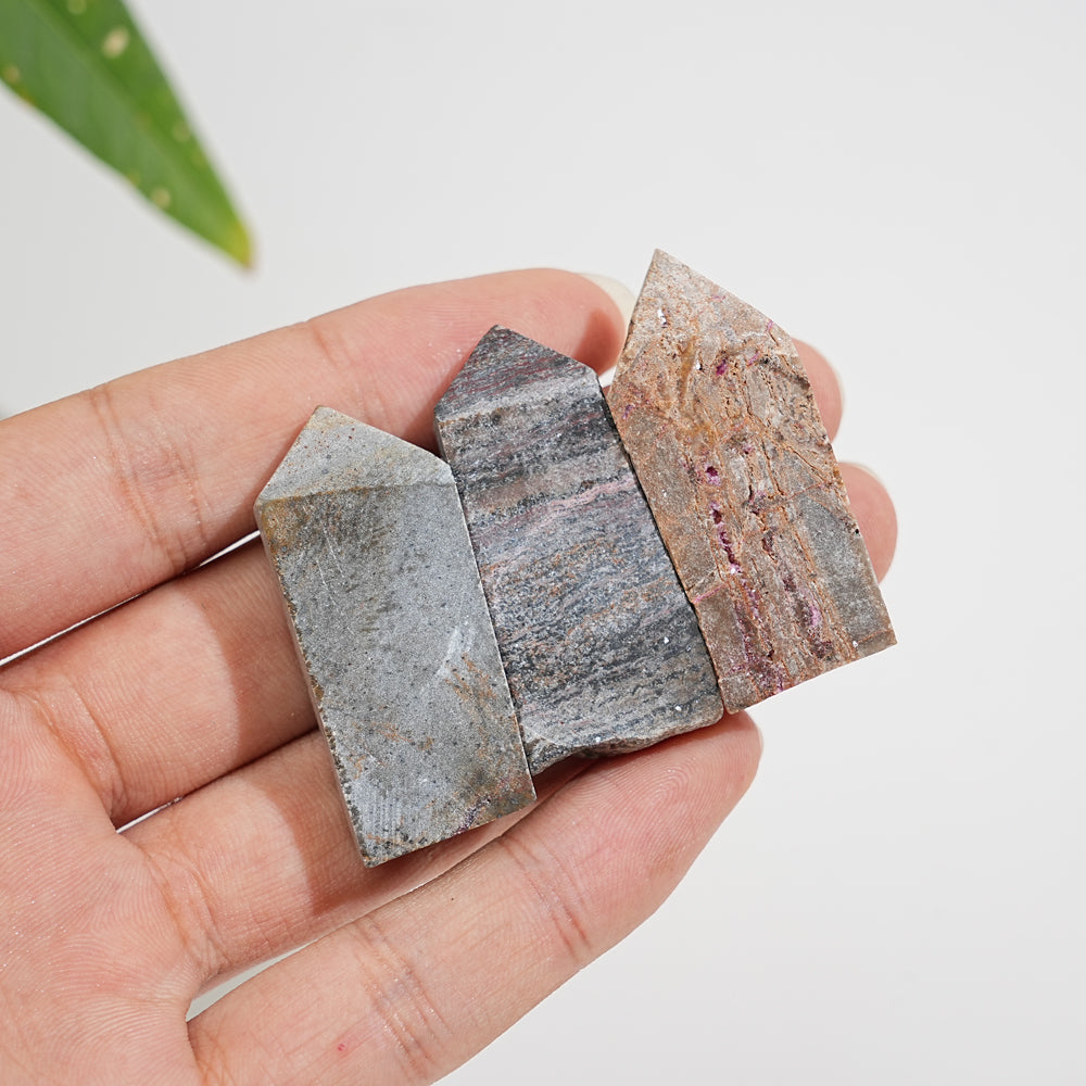 Natural Crystal Cobalt Calcite Freeform