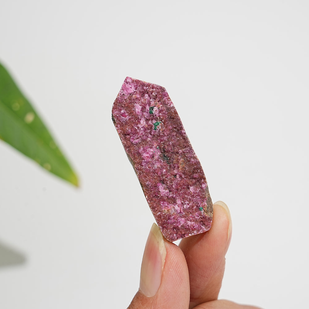 Natural Crystal Cobalt Calcite Freeform