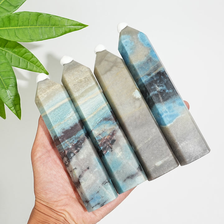 Natural Crystal Trolleite Point