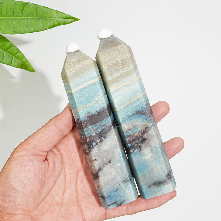 Natural Crystal Trolleite Point