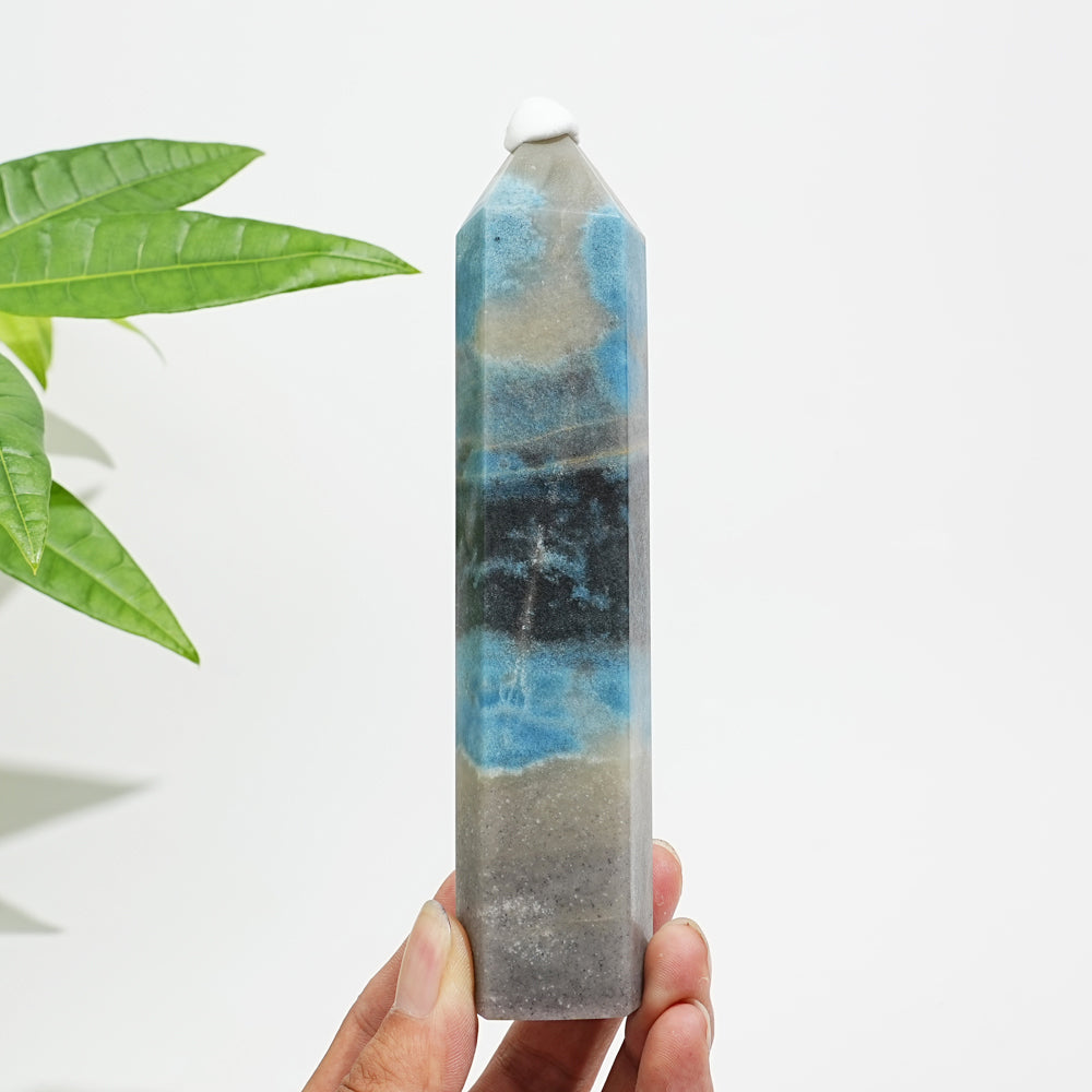 Natural Crystal Trolleite Point