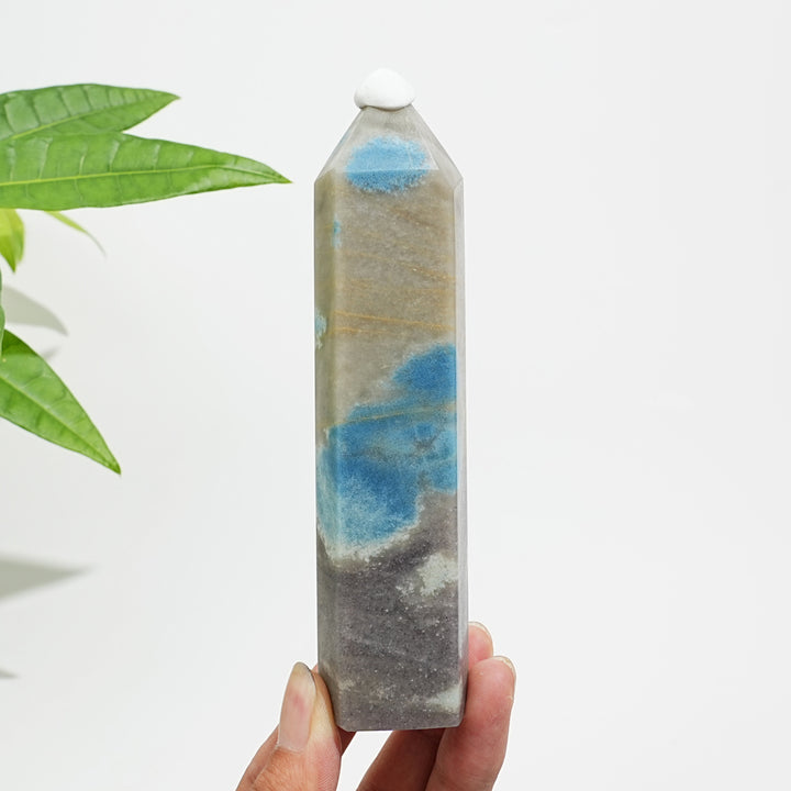 Natural Crystal Trolleite Point
