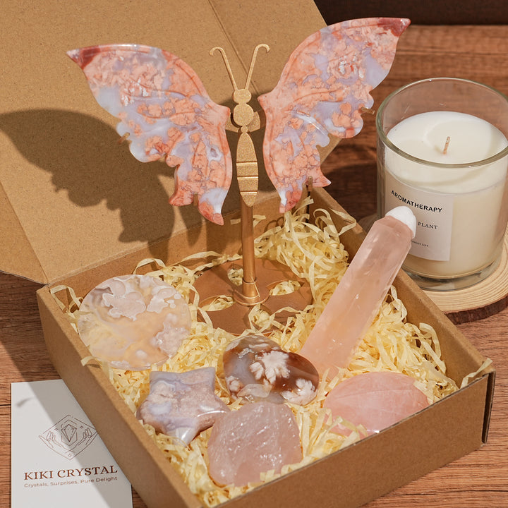 Super Value Natural Crystal Seven-Color Energy-Gathering Bundle