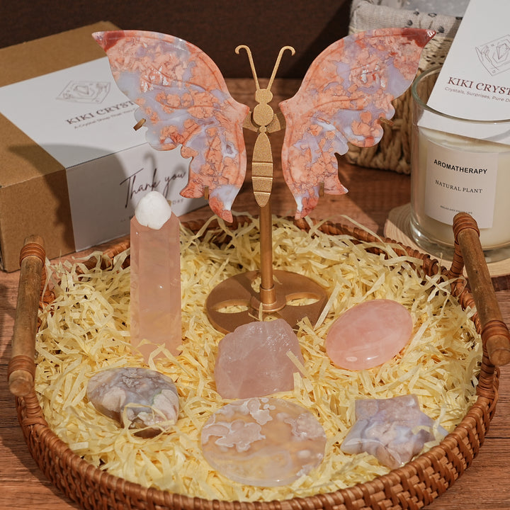 Super Value Natural Crystal Seven-Color Energy-Gathering Bundle