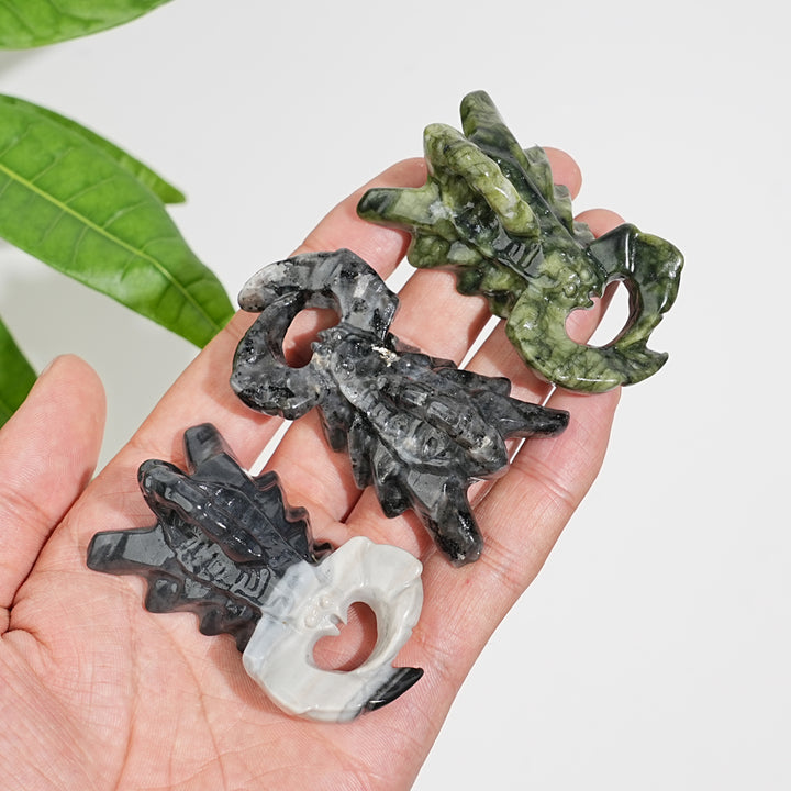 Natural Crystal Scorpion Carving