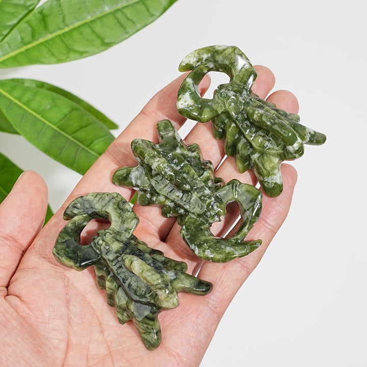 Natural Crystal Scorpion Carving