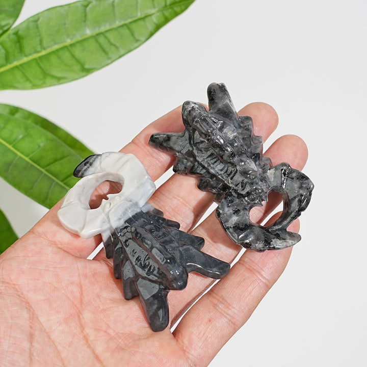 Natural Crystal Scorpion Carving