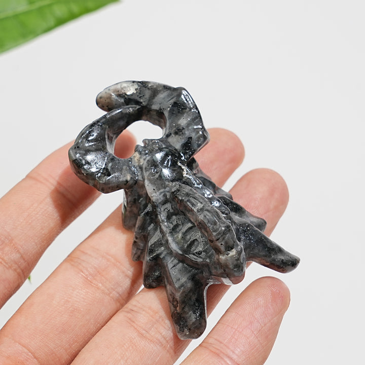 Natural Crystal Scorpion Carving