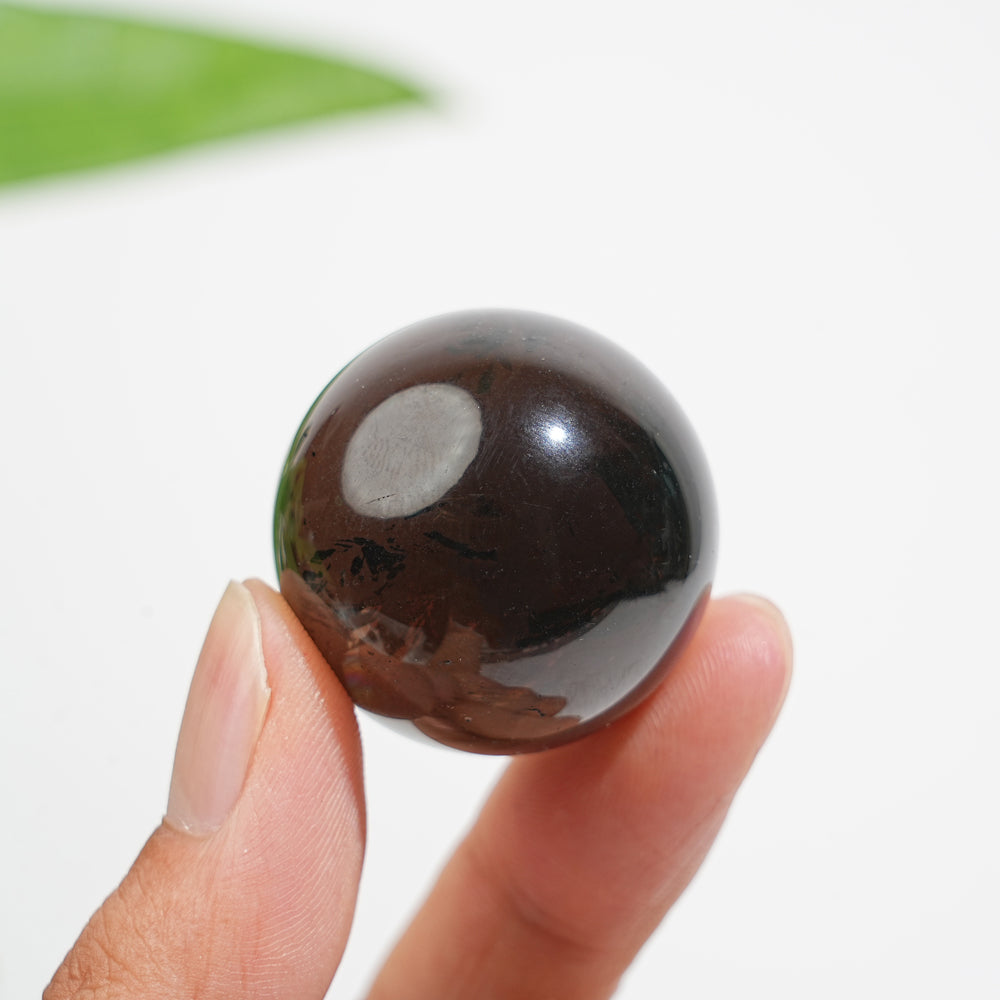 Natural Crystal Smokey Quartz Sphere