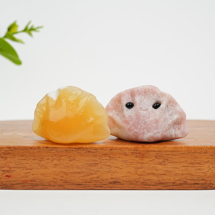 Natural Crystal Lovely Mini Dumpling Carving