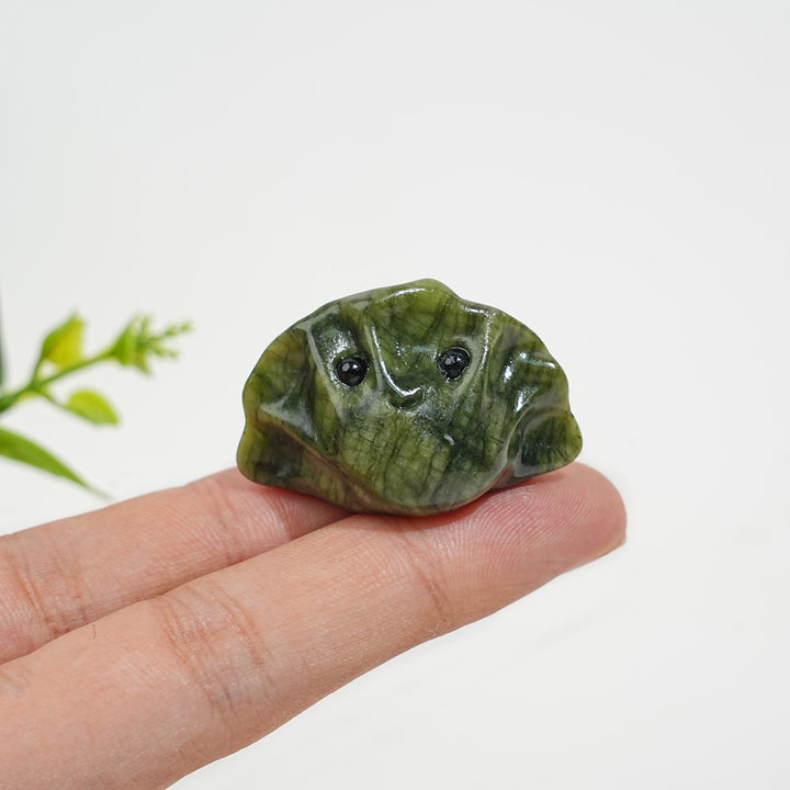 Natural Crystal Lovely Mini Dumpling Carving