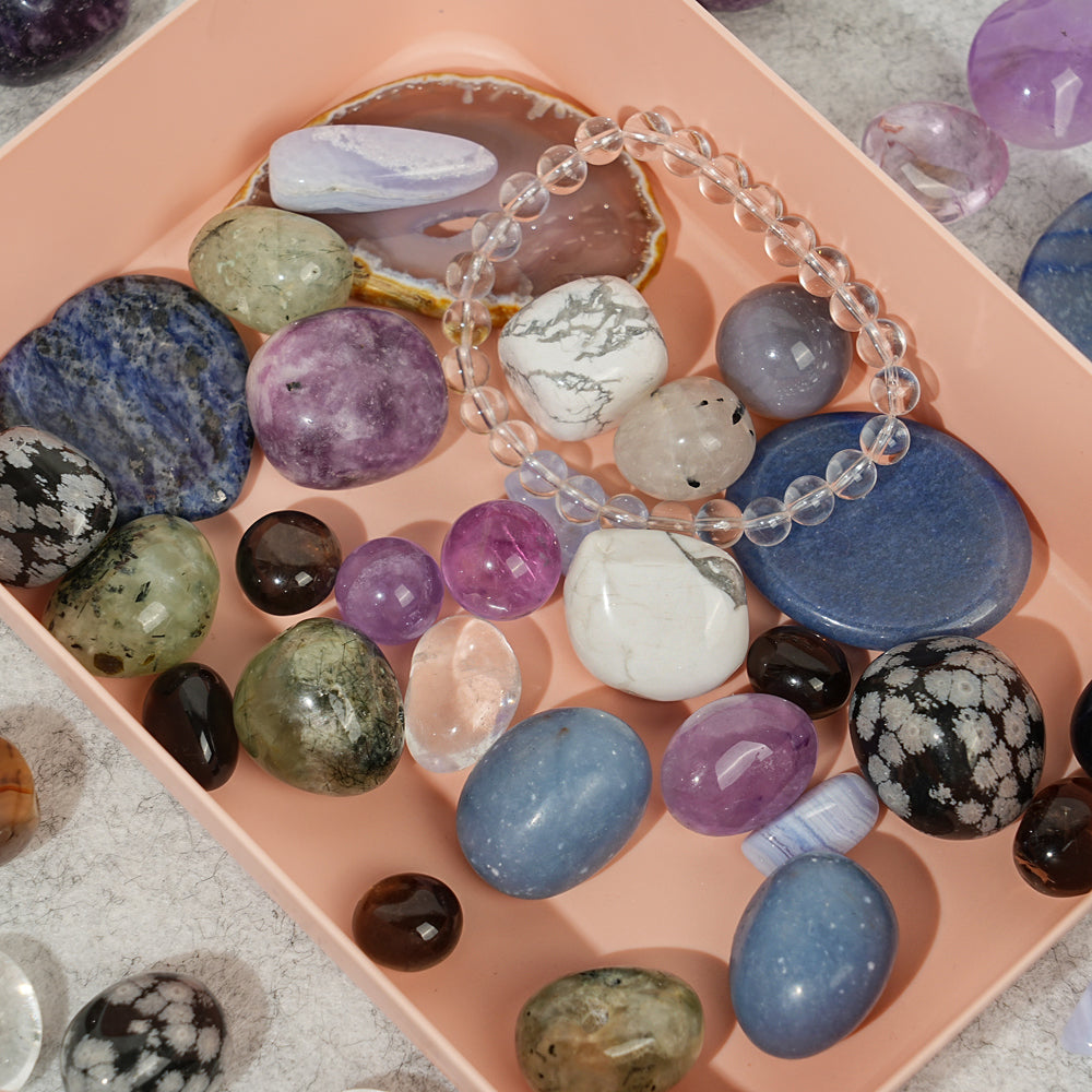 KIKI Crystal Blue & Purple Bedtime Relaxation Scoop