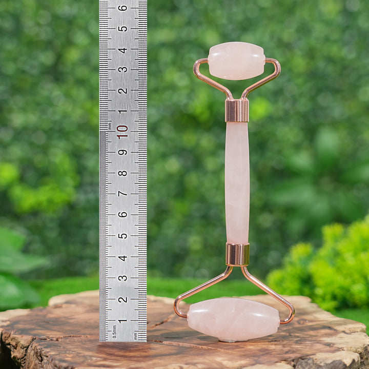 Natural Rose Quartz Massage Stick