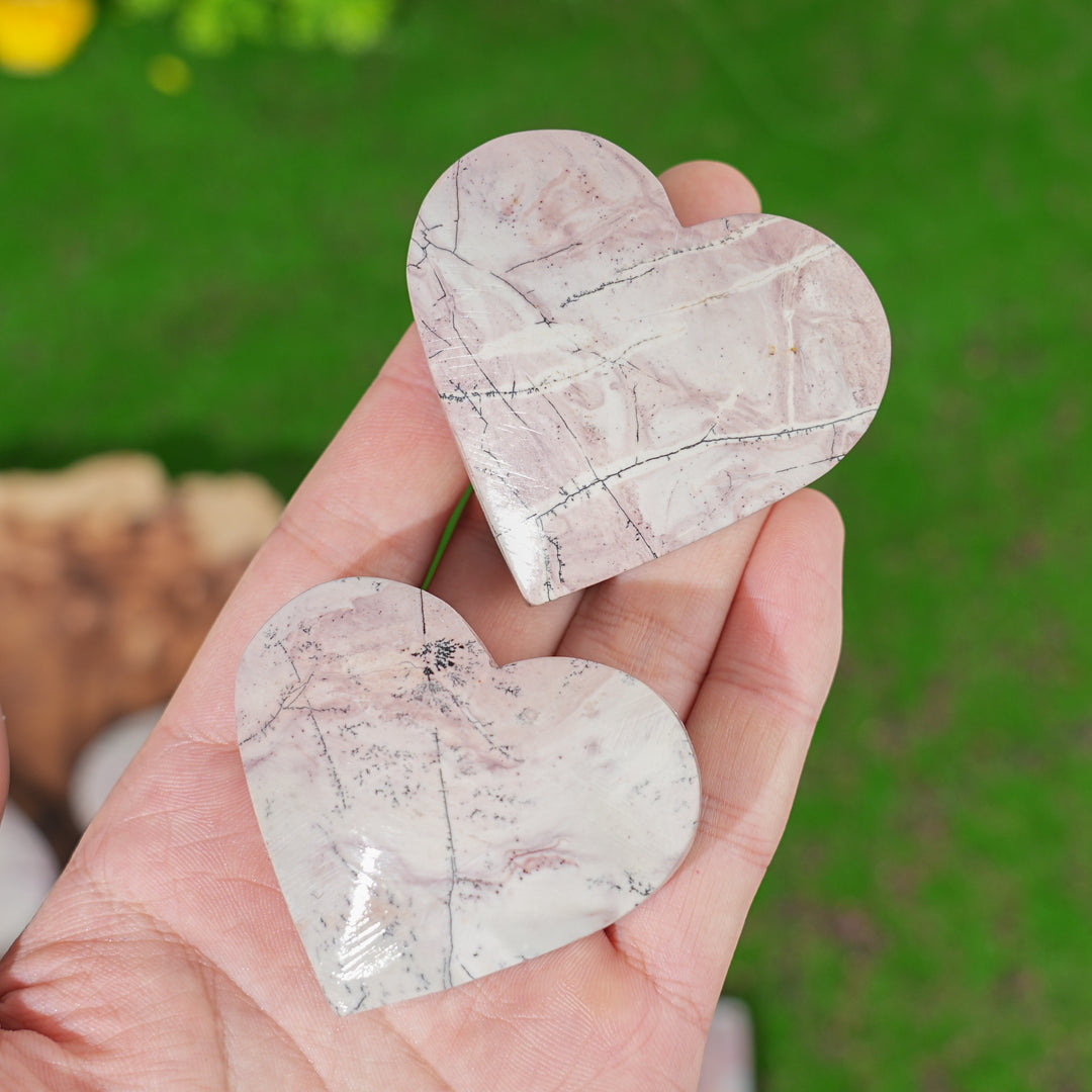 Natural Picture Jasper Heart