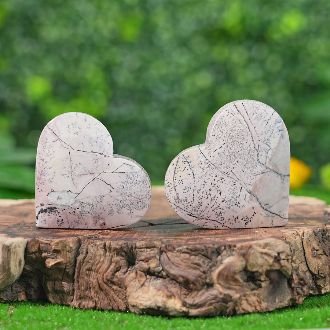 Natural Picture Jasper Heart