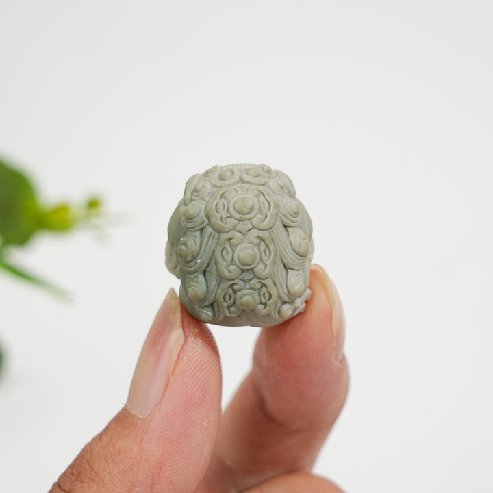 Natural Crystal Mermaid With Pixiu Carving