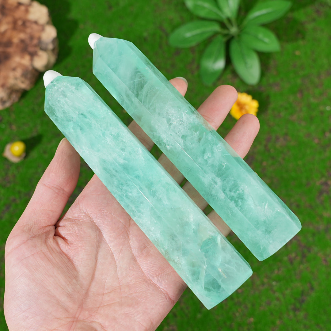 Green Fluorite Tower