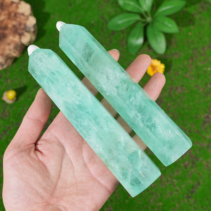 Green Fluorite Tower