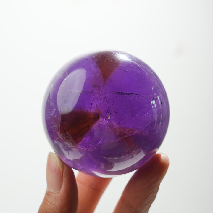 Unique,Natural Crystal Ametrine Sphere