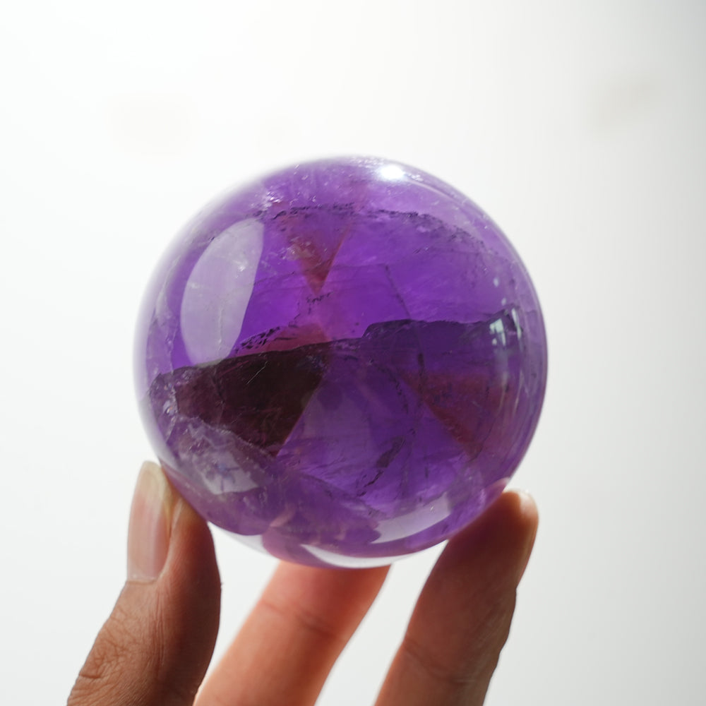 Unique,Natural Crystal Ametrine Sphere