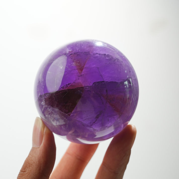 Unique,Natural Crystal Ametrine Sphere