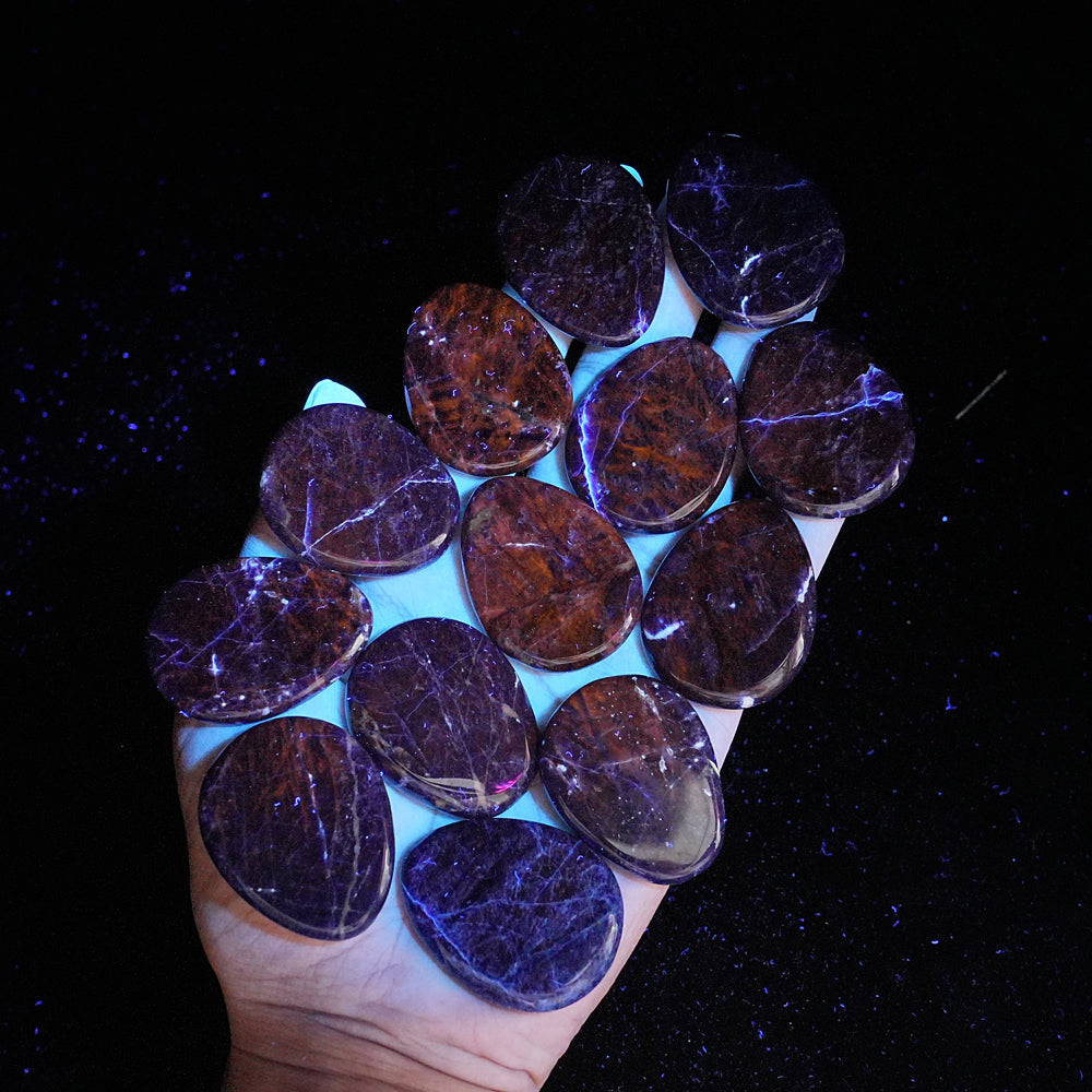 Natural Crystal Sodalite Oval Shaped Piece