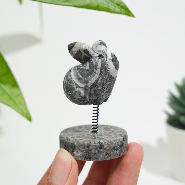 Natural Crystal Cute Flying Pig Ornament